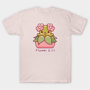 Kawaii Flower Girl T-Shirt